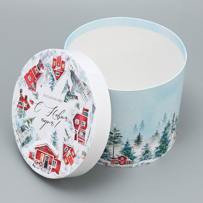 Набор подарочных коробок 5 в 1 «Чудес и волшебства», 13 х 14 ‒ 19.5 х 22 см, Новый год