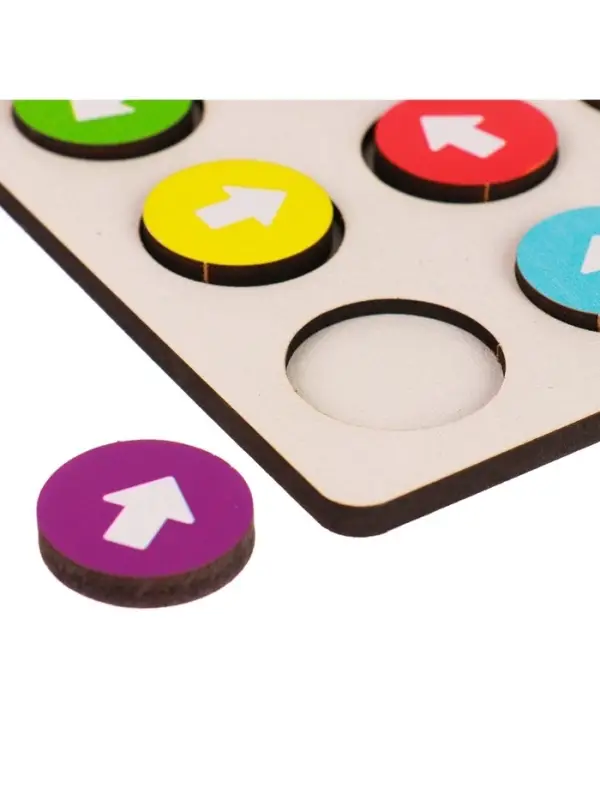 Развивающие игры из дерева Лесная мастерская &laquo;Стрелочки&raquo;, повтори по образцу