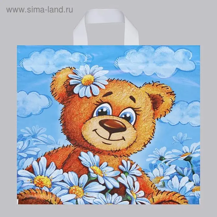 Пакет «Тоша», полиэтиленовый с петлевой ручкой, 40×42 см, 45 мкм Пакет «Тоша», полиэтиленовый с петлевой ручкой, 40×42 см, 45 мкм