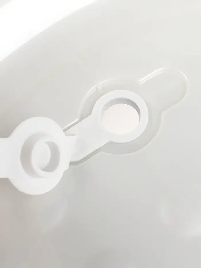 Ванночка детская со сливным клапаном 50 л, цвет белый Ванночка детская со сливным клапаном 50 л, цвет белый