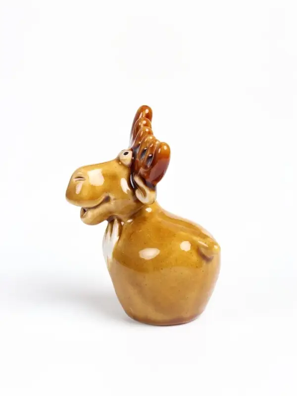 Фигурка декоративная &laquo;Бородатый лось&raquo;, керамика, 6.2&times;4.4&times;8.5 см