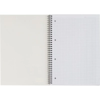 Бизнес-тетрадь 100л,кл,А4,LightBook,спираль,обл.синий,блок белый 70г/м