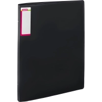 Папка на 4-х кольцах пласт. 25мм вертик. А3 ATTACHE, черный
