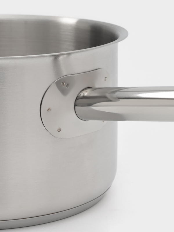 Ковш 2,8 л, d=18, h=11 см, с крышкой, толщина стенки 0,8 мм, индукция Ковш 2,8 л, d=18, h=11 см, с крышкой, толщина стенки 0,8 мм, индукция