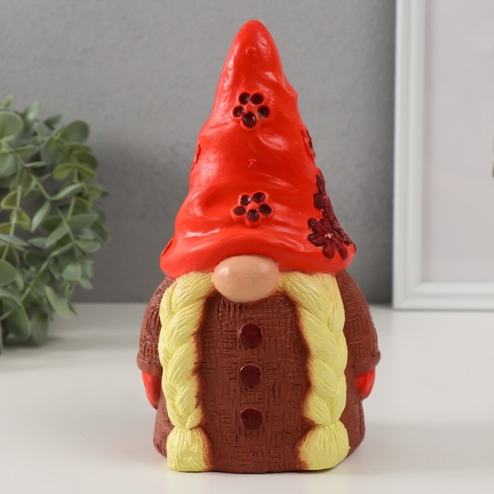 Копилка Копилка "Гнома" высота 19 см, ширина 8 см, длина 11 см