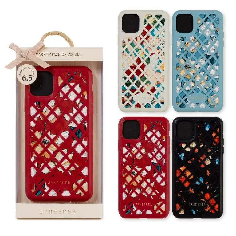 Чехол IPh 11 Pro Max Janesper ромб с узорами Чехол IPh 11 Pro Max Janesper ромб с узорами