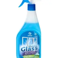 Средство для мытья стёкол и зеркал Clean Glass, голубая лагуна, 600 мл