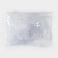 Крючки для полок самоклеящиеся, 5.6&times;5.6 см, 10 шт., прозрачная основа