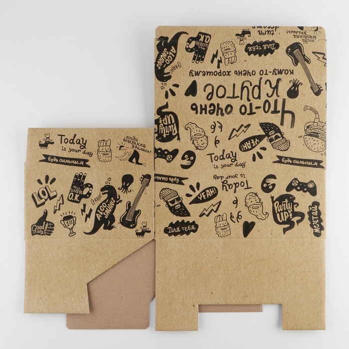 Коробка‒пенал, упаковка подарочная, «Что-то очень крутое», 30 х 23 х 12 см Коробка‒пенал, упаковка подарочная, «Что-то очень крутое», 30 х 23 х 12 см