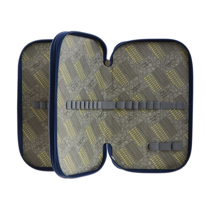 Пенал 2 секции, 125 х 205 х 40 мм, Calligrata 30П26/2  Пенал 2 секции, 125 х 205 х 40 мм, Calligrata 30П26/2 "Драйв тачка", ламинированный картон