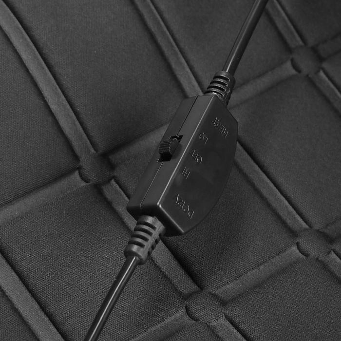 Накидка с подогревом TORSO, 12 В, регулятор, 95×50 см, провод 130 см, черный Накидка с подогревом TORSO, 12 В, регулятор, 95×50 см, провод 130 см, черный