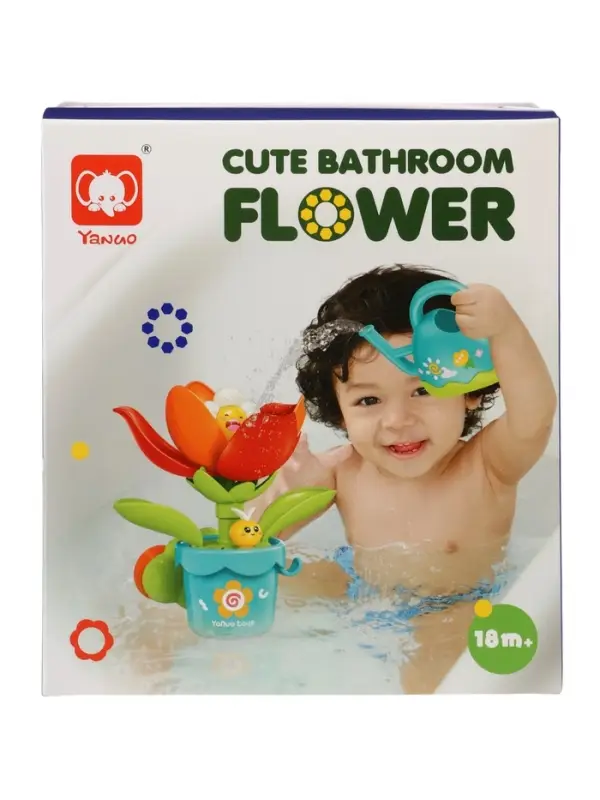 Игрушка для ванны Игрушка для ванны "Цветочек" с лейкой, на присосках
