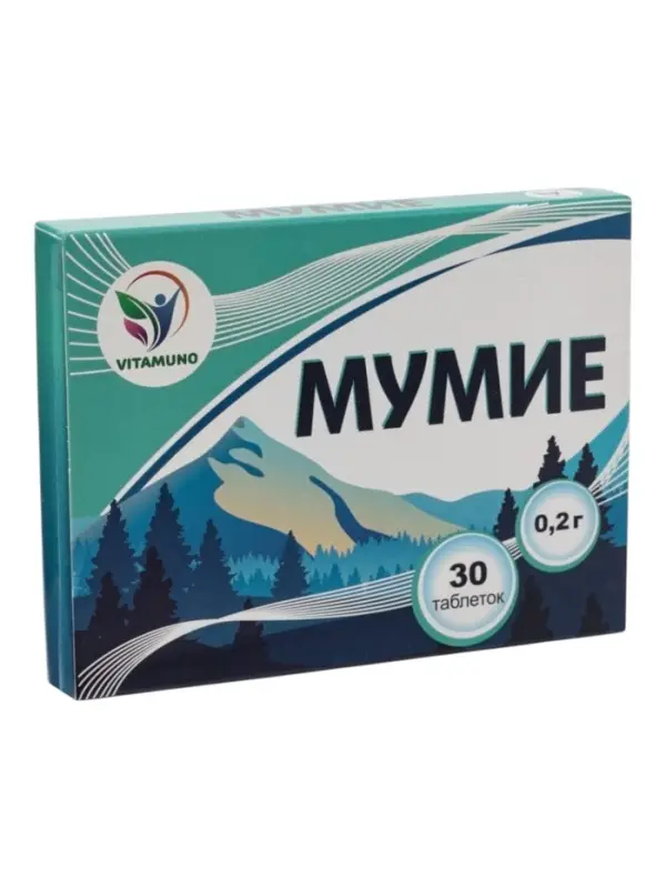 Мумие Vitamuno, 30 таблеток по 0.2 г