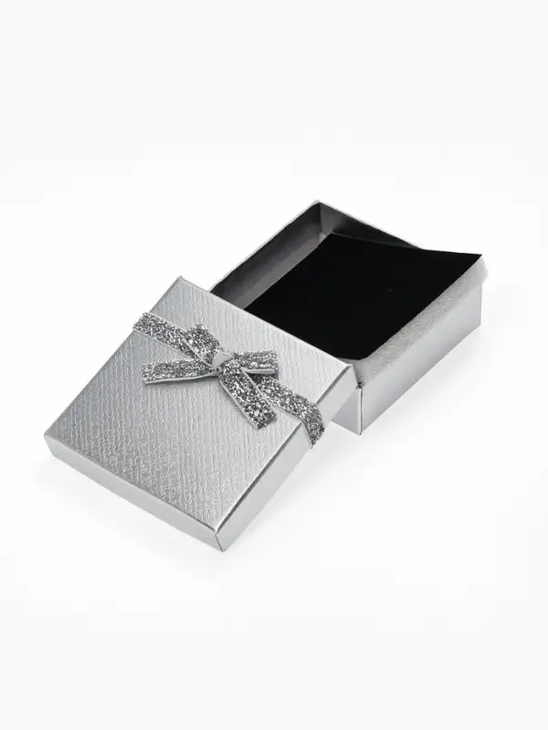 Набор подарочных коробочек 6 шт. под набор &laquo;Сияние&raquo;, 9&times;9, цвет серебро (4451030)