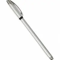 Ручка шариковая стержень синий 0.7 мм, с резиновым держателем, Vinson