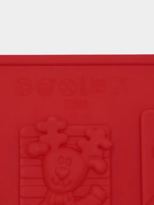 Форма для конфет и шоколада Доляна &laquo;Новогодние радости&raquo;, силикон, 30&times;17 см, 16 ячеек, красная