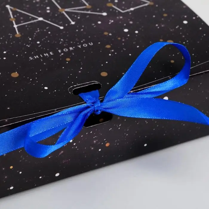 Коробка подарочная, упаковка, &laquo;Stars&raquo;, 20 х 18 х 5 см