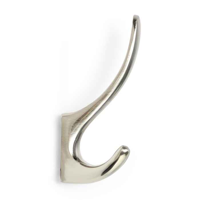 Крючок мебельный CAPPIO HOOK, трехрожковый, матовый никель Крючок мебельный CAPPIO HOOK, трехрожковый, матовый никель