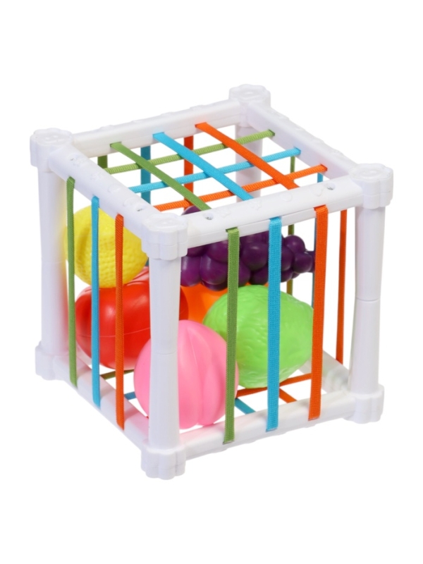 Сортер куб для малышей  Сортер куб для малышей "Фрукты"