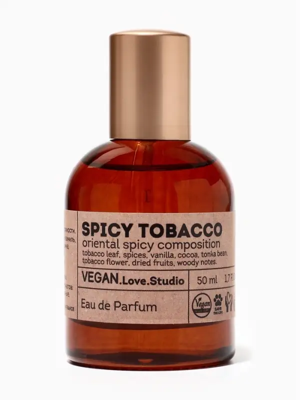 Парфюмерная вода женская Vegan Love Studio Spicy Tobacco, 50 мл (по мотивам Tobacco Vanille (Tom Ford)