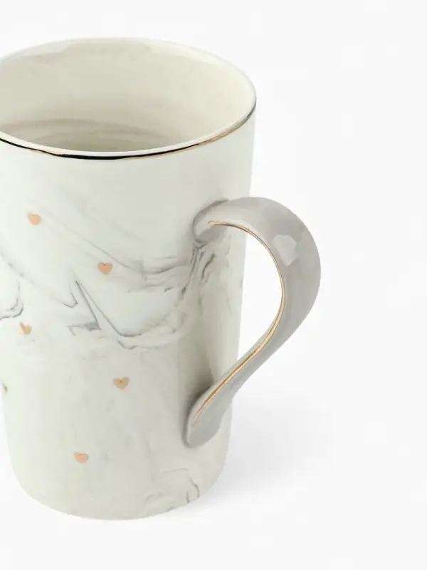 Кружка чайная керамическая &laquo;Счастье&raquo;, 350 мл