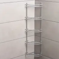 Полка угловая 5-ти ярусная, 20&times;28&times;87 см, хром