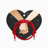 Браслет-оберег &laquo;Красная нить&raquo;, защита, красный в серебре, d=6