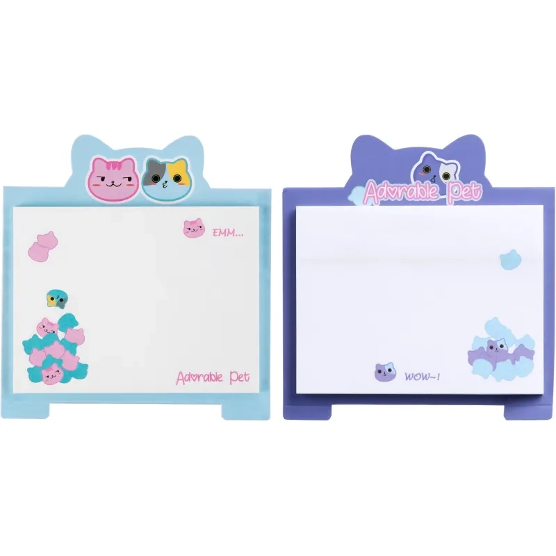 Стикеры с клеевым краем M&G Adorable Pet, 76x100 мм, 40 л, в ассортименте