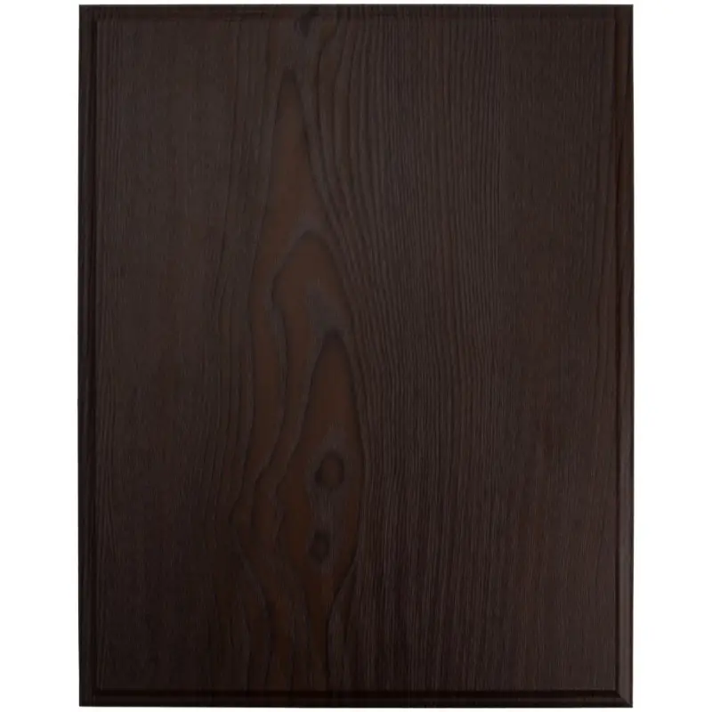 Плакетка Plaque XL, венге с золотистой пластиной