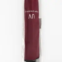 Зонт механический &laquo;Однотонный&raquo;, 4 сложения, 8 спиц, R=47/55 см, d=94 см, бордовый