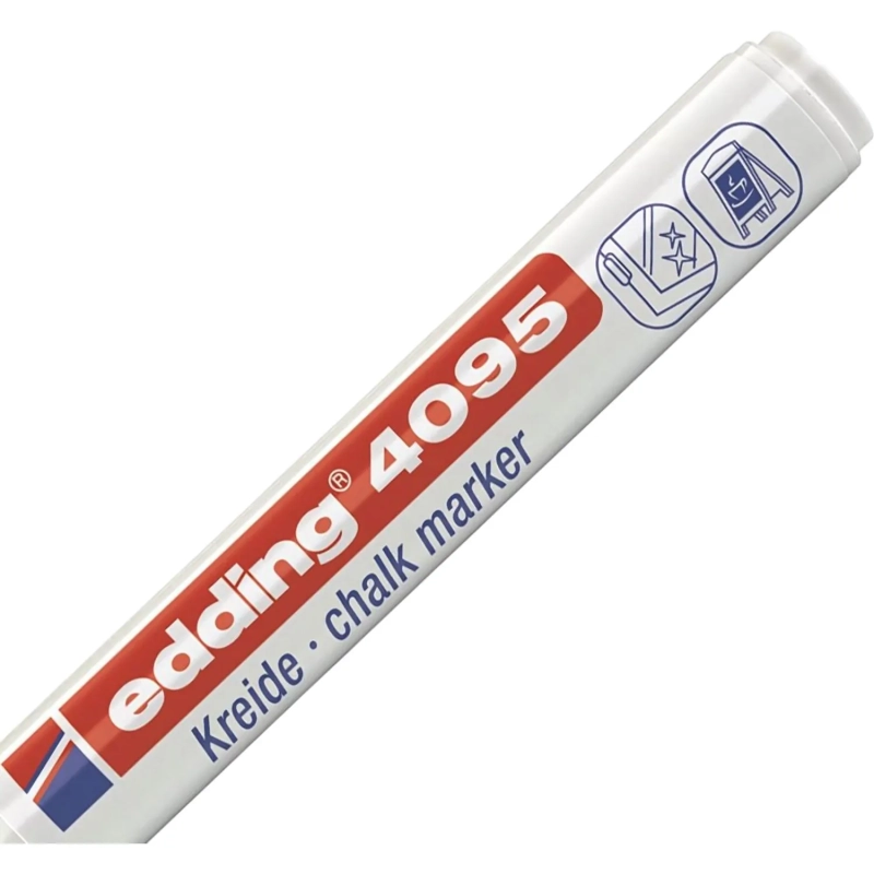 Маркер меловой Edding E-4095 chalk marker красный_002