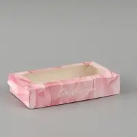 Коробка подарочная с окном &laquo;Мечтай&raquo;, 20&times;12&times;4 см, самосборная