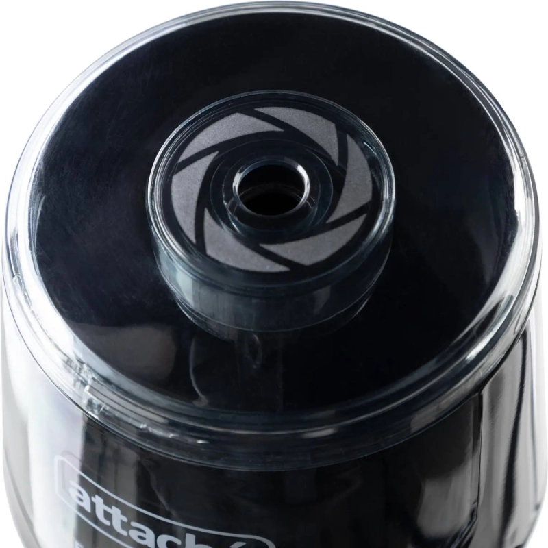 Точилка электрическая Attache,двойное лезвие,1отв,пит. от батареек АА,черн