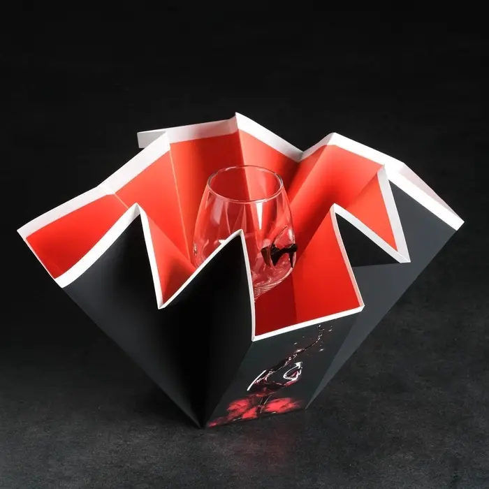 Бокал для вина с туфелькой &laquo;Лабутен&raquo;, 350 мл