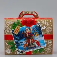 Коробка Новогодняя подарочная "Фотография" 26 х 19,5 х 7,5 см Коробка Новогодняя подарочная "Фотография" 26 х 19,5 х 7,5 см