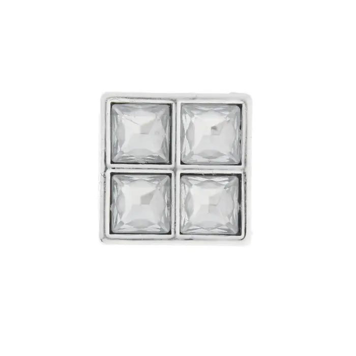 Ручка-кнопка CAPPIO, 27х27 мм, цвет хром