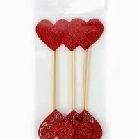 Шпажки для канапе «Сердечки ажур», 6 шт Шпажки для канапе «Сердечки ажур», 6 шт
