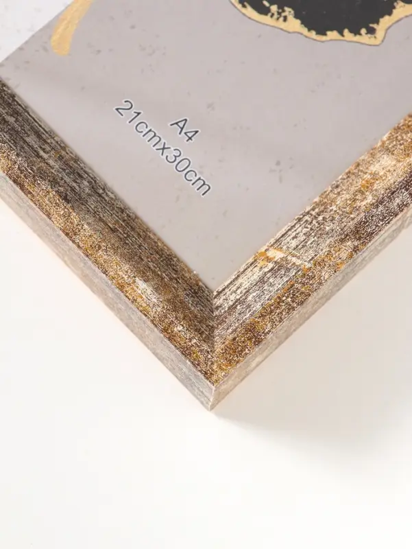 Фоторамка пластик формат А4 см "Прованс" бежево-коричневый 33,7х24,8х3 см