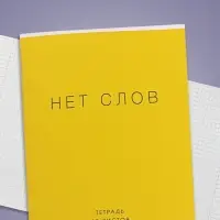 Тетрадь 48 листов в клетку Calligrata &laquo;Фраза&raquo;, обложка мелованный картон, блок офсет, МИКС