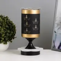 Аромалампа электрическая RISALUX &laquo;Фигура&raquo;, подсветка, RGB, E14, 40 Вт, RGB, чёрная, 10&times;10&times;24.5 см