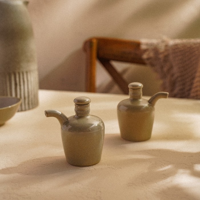 Набор соусников фарфоровых SL Home «Песчаный бриз», 200 мл, цвет бежевый Набор соусников фарфоровых SL Home «Песчаный бриз», 200 мл, цвет бежевый