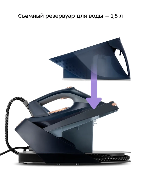 Утюг с парогенератором паровая станция для глажки КТ-9311 Утюг с парогенератором паровая станция для глажки КТ-9311