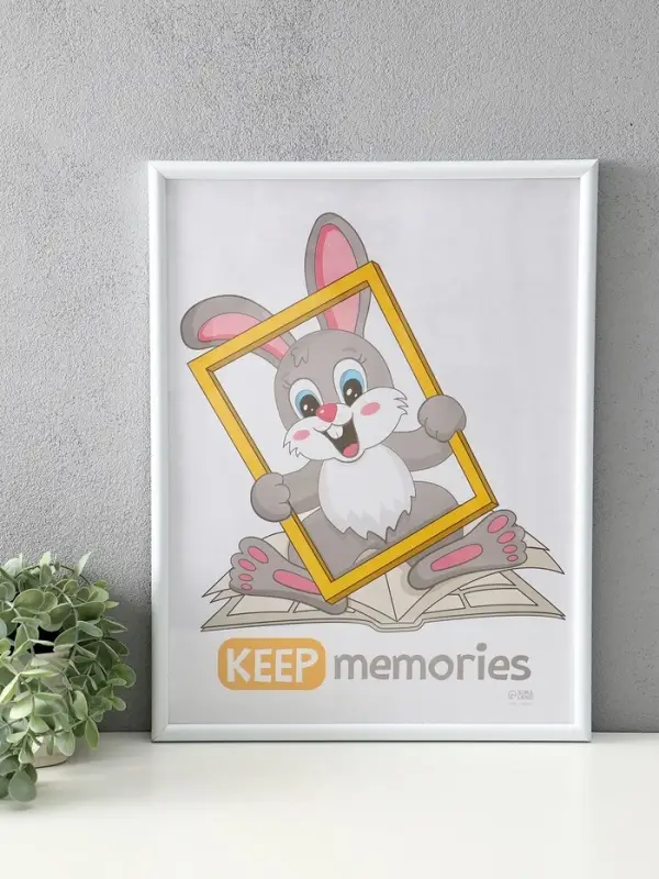Набор фоторамок для фото 30&times;40 см Keep memories &laquo;Радуга&raquo;, 3 шт., (пластиковый экран), белый