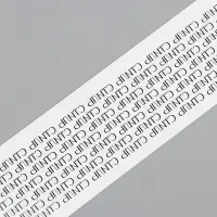 Переводная тату на тело чёрная «Браслет. Стиль. Замощение», 20×3 см