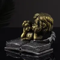 Фигурка полистоун «Ангелы с книгой», 9.5×11×9.7 см