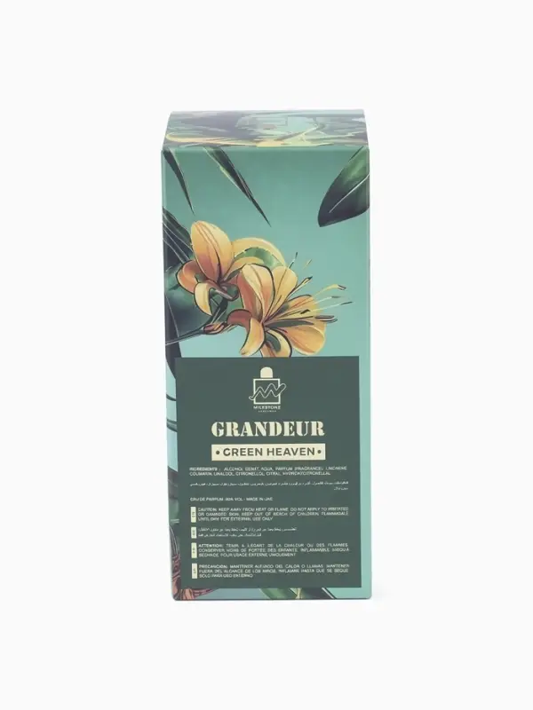 Парфюмерная вода мужская Milestone GRANDEUR GREEN HEAVEN, 35 мл (мотив Jean Paul Gaultier)