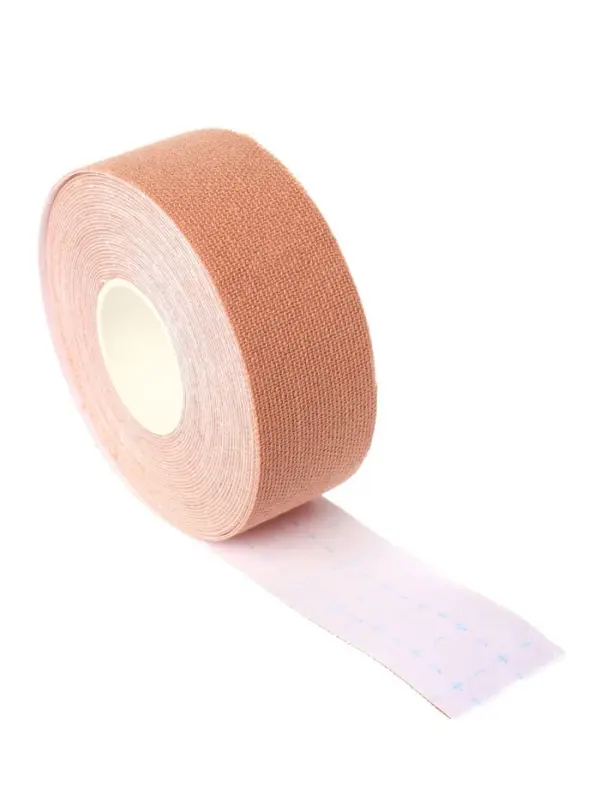 Кинезио - тейп, 2.5 см &times; 5 м, бежевый