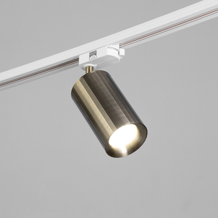 Светильник трековый Светильник трековый "Алисер" GU10 220В бронза 7,5х7,5х20 см