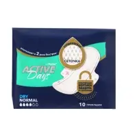 Прокладки Day Spa Active Days нормал, сеточка, 10 шт.