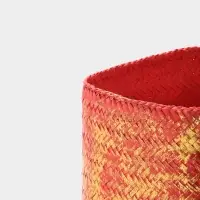 Корзинка плетёная &laquo;Голден&raquo;, 20&times;20&times;26 см, розовая